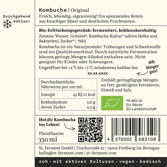 Bio-Kombucha Original