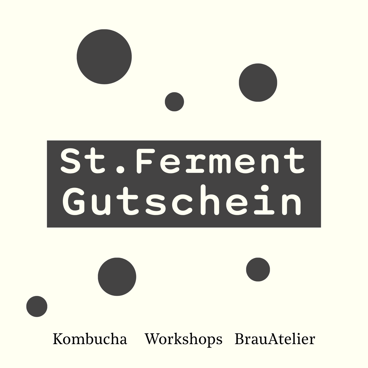 Gutschein - Freude verschenken!