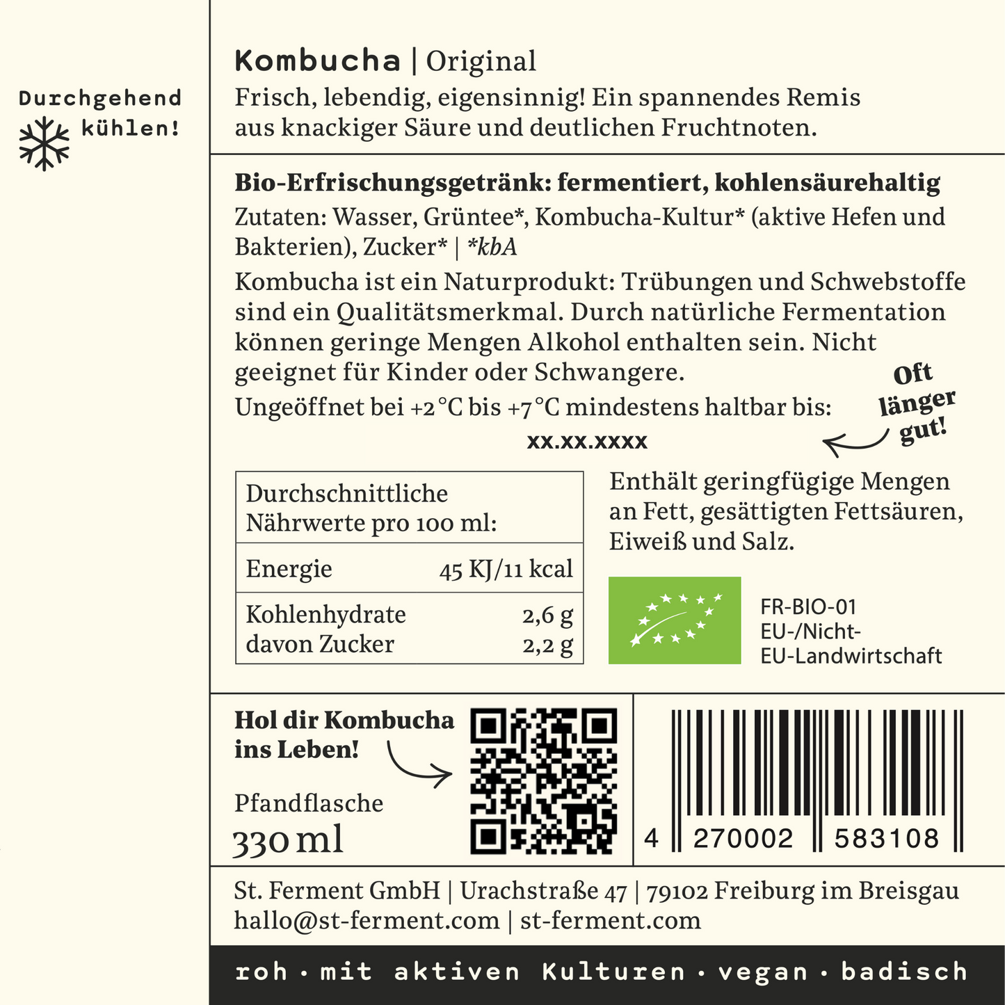 Bio-Kombucha Original
